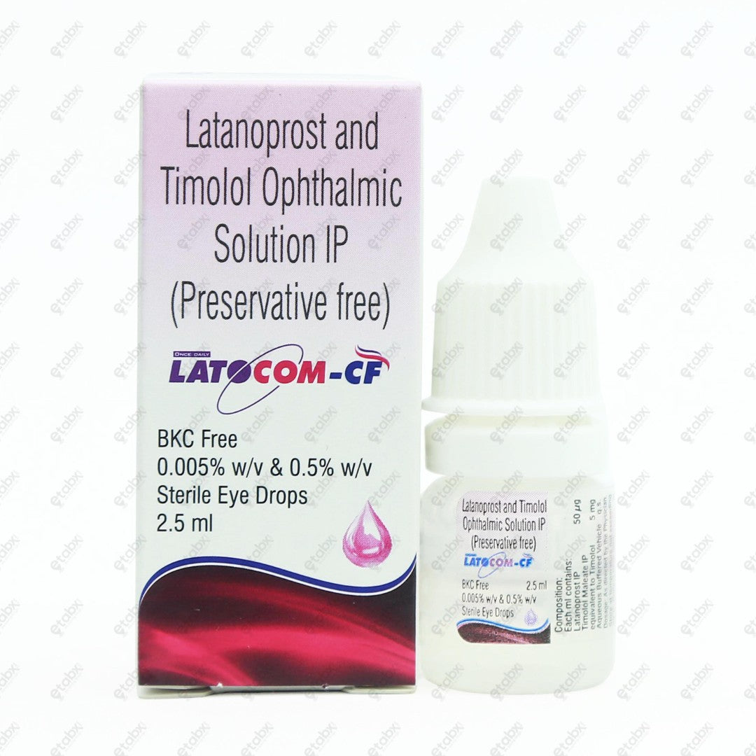 Latocom CF Eye Drops 2.5ml
