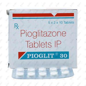 Pioglit 30 Tablet 10's