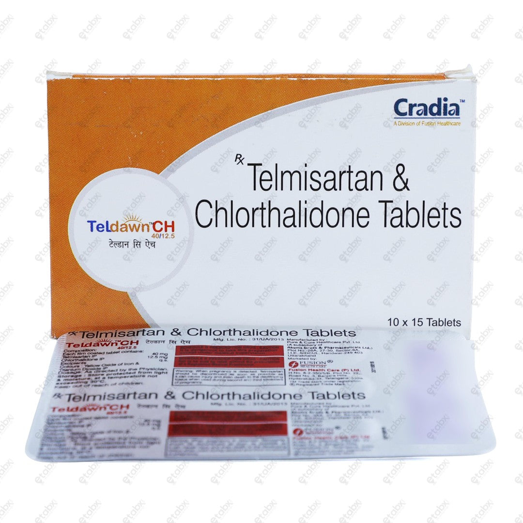 TelDawn CH 40/12.5 Tablet 10's