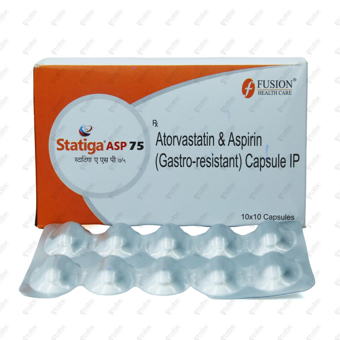 STATIGA ASP 75 Capsule 10's
