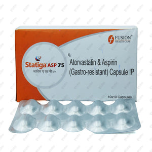 STATIGA ASP 75 Capsule 10's