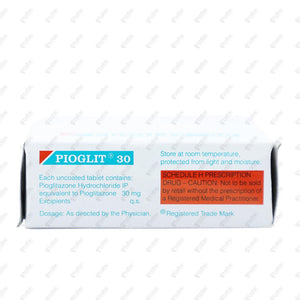 Pioglit 30 Tablet 10's