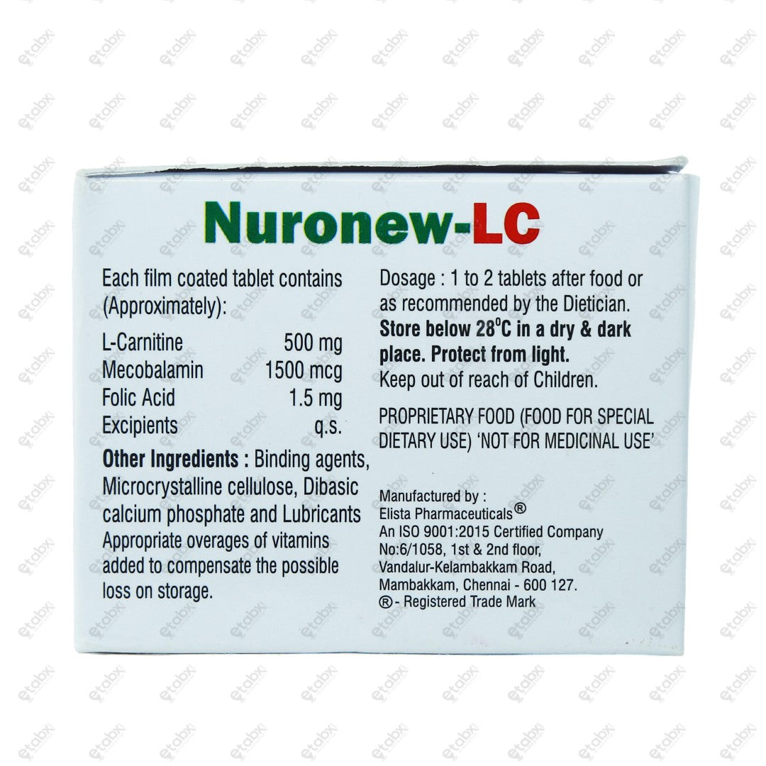 Nuronew LC Tablets 10's