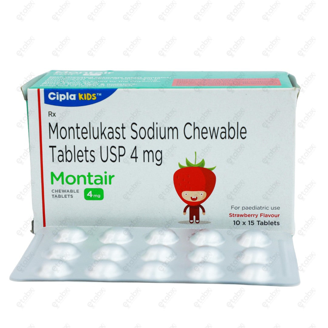 Montair 4mg Tablet 15's