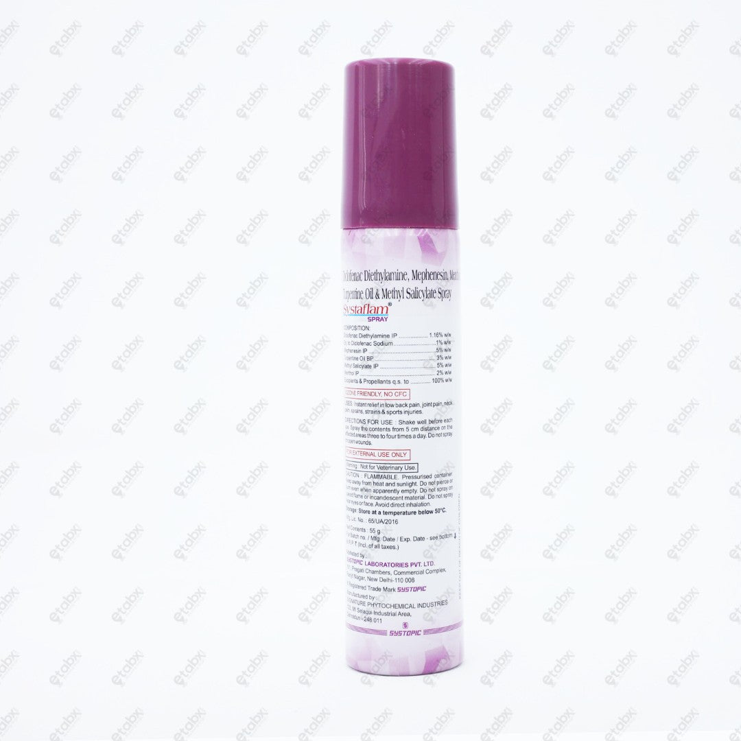 Systaflam Spray 55gm