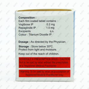 VOLIBO R 0.2/1mg Tablet 10
