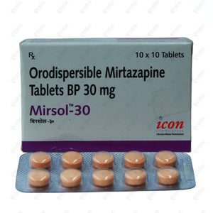 Mirsol 30mg Tablet 10's