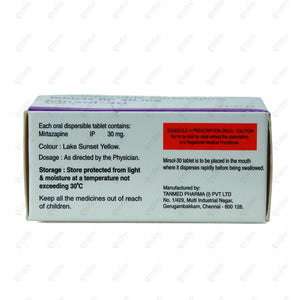 Mirsol 30mg Tablet 10's