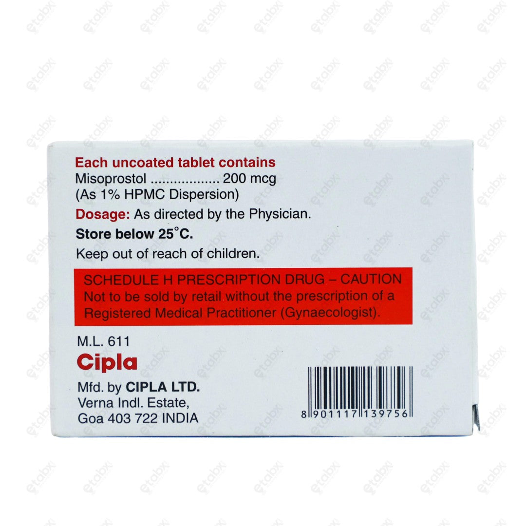 MISOPROST 200mcg Capsule