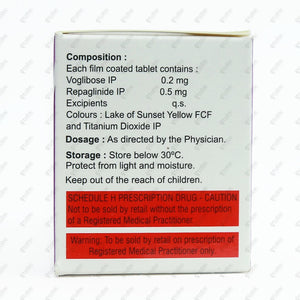 VOLIBO R 0.2/0.5mg Tablet 10