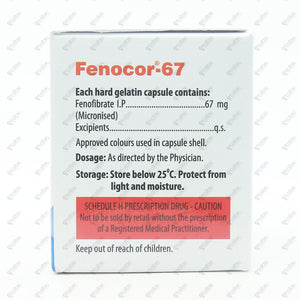 Fenocor 67 Tablet 10's