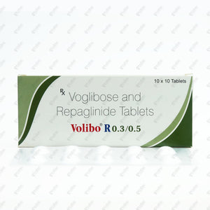 VOLIBO R 0.3/0.5mg Tablet 10's