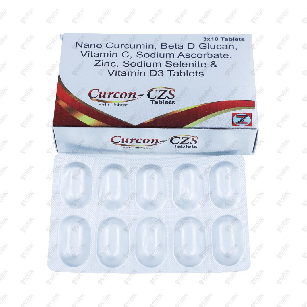 Curcon CZS Tablets 10's