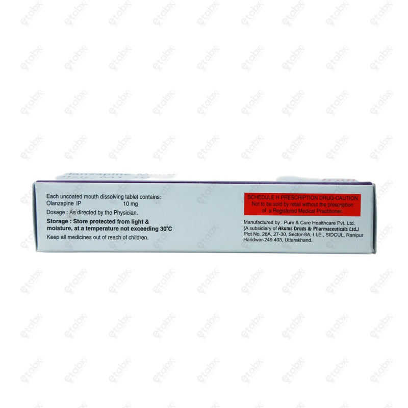Olzic MT 10mg Tablet 10's