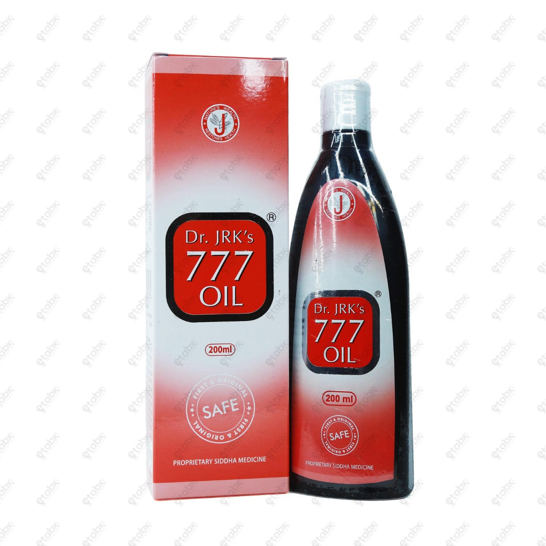 Dr. JRK's 777 Oil 200ml