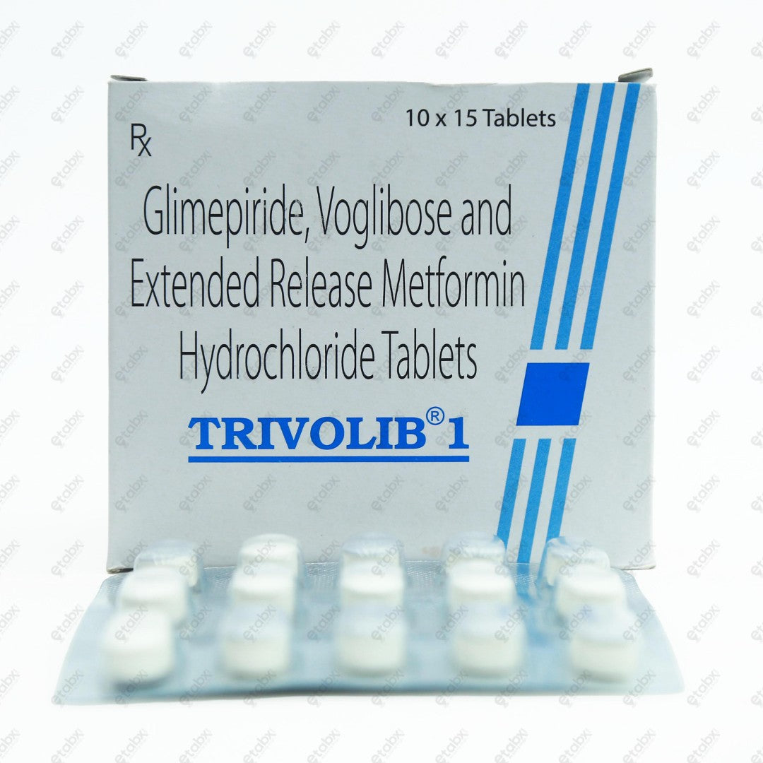 Trivolib 1mg Tablet 15's