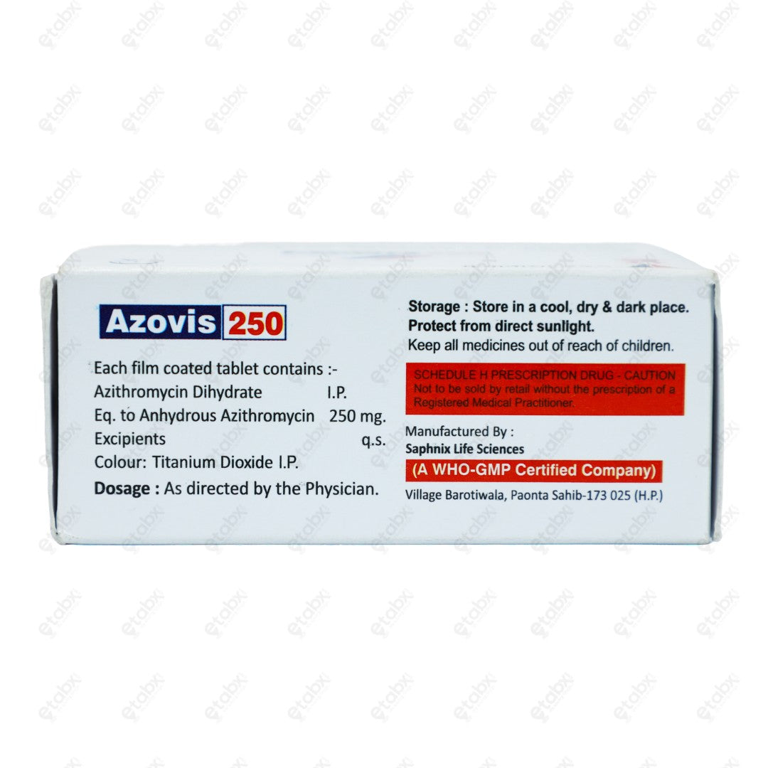 AZOVIS 250mg Tablet 10's