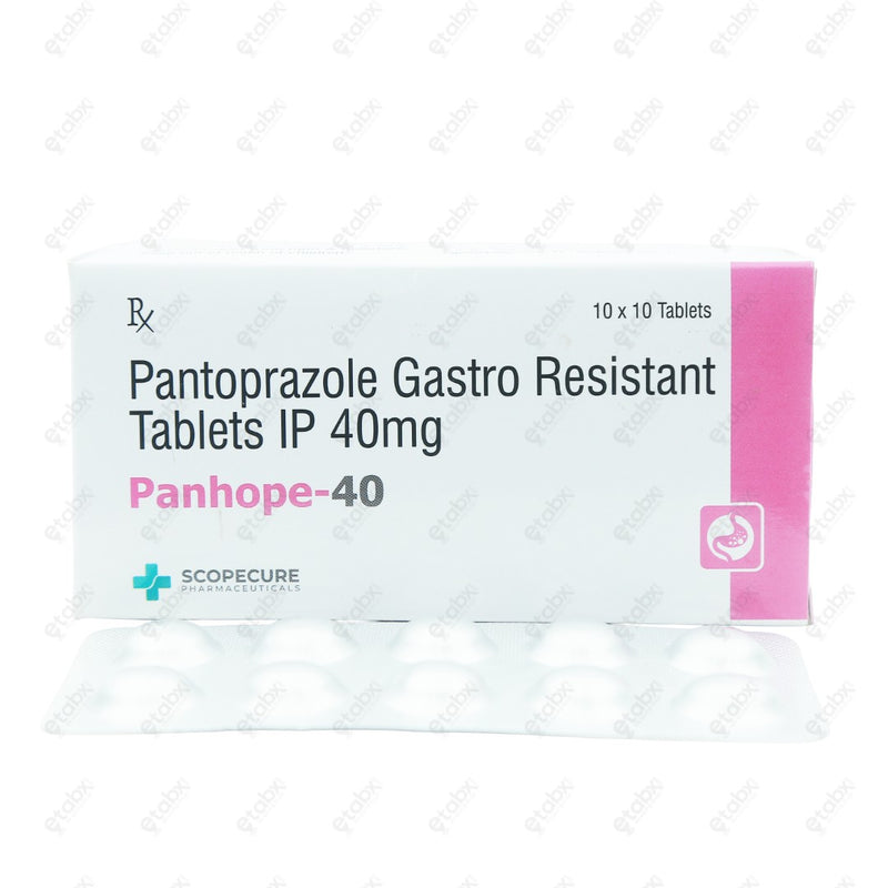 Panhope 40mg Tablet 10's