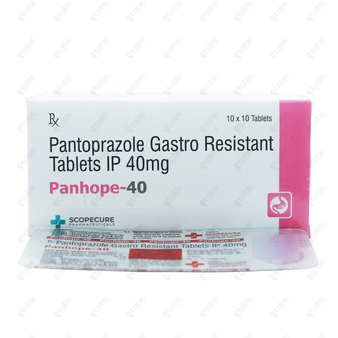 Panhope 40mg Tablet 10's