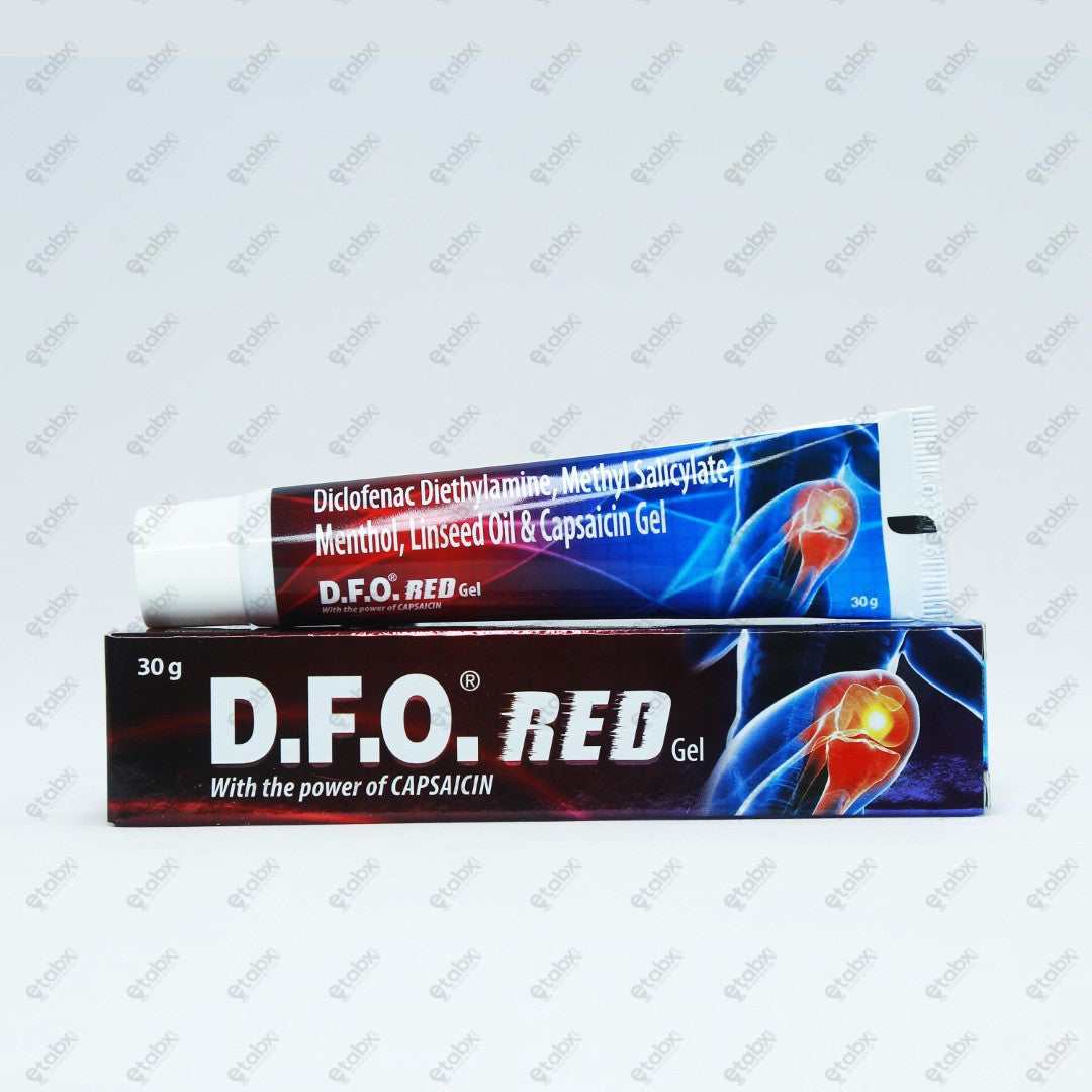 D.F.O Red Gel 30gm