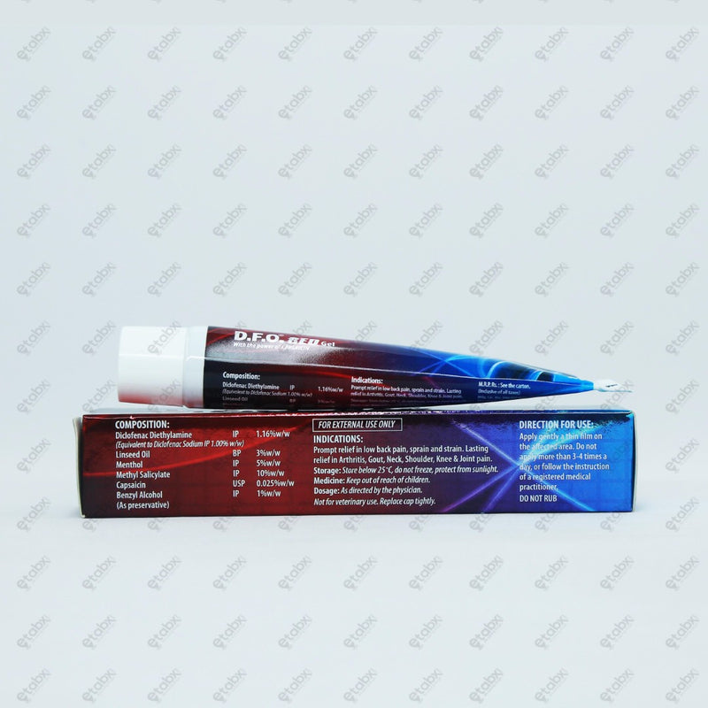 D.F.O Red Gel 30gm