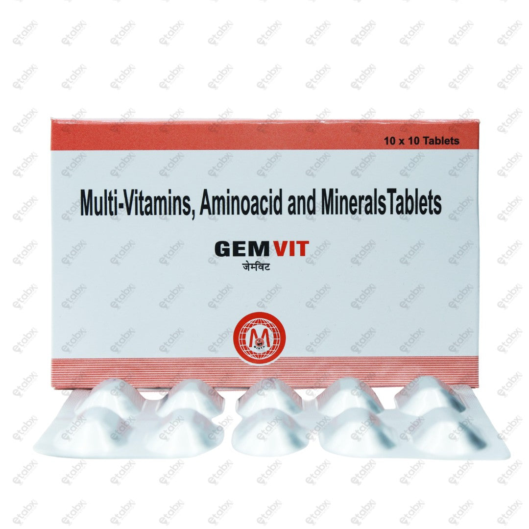 Gemvit Tablet 10's