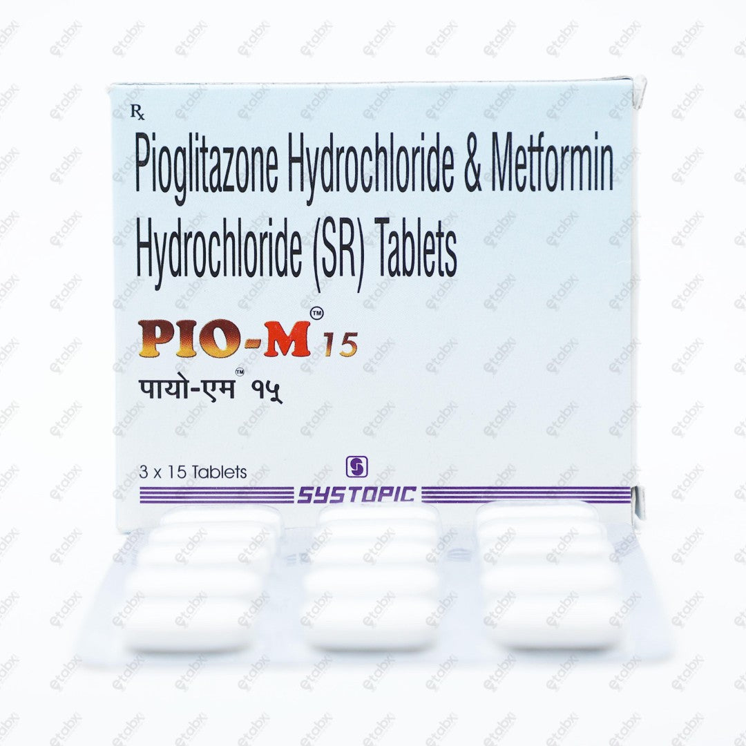 Pio M 15 Tablet 15's