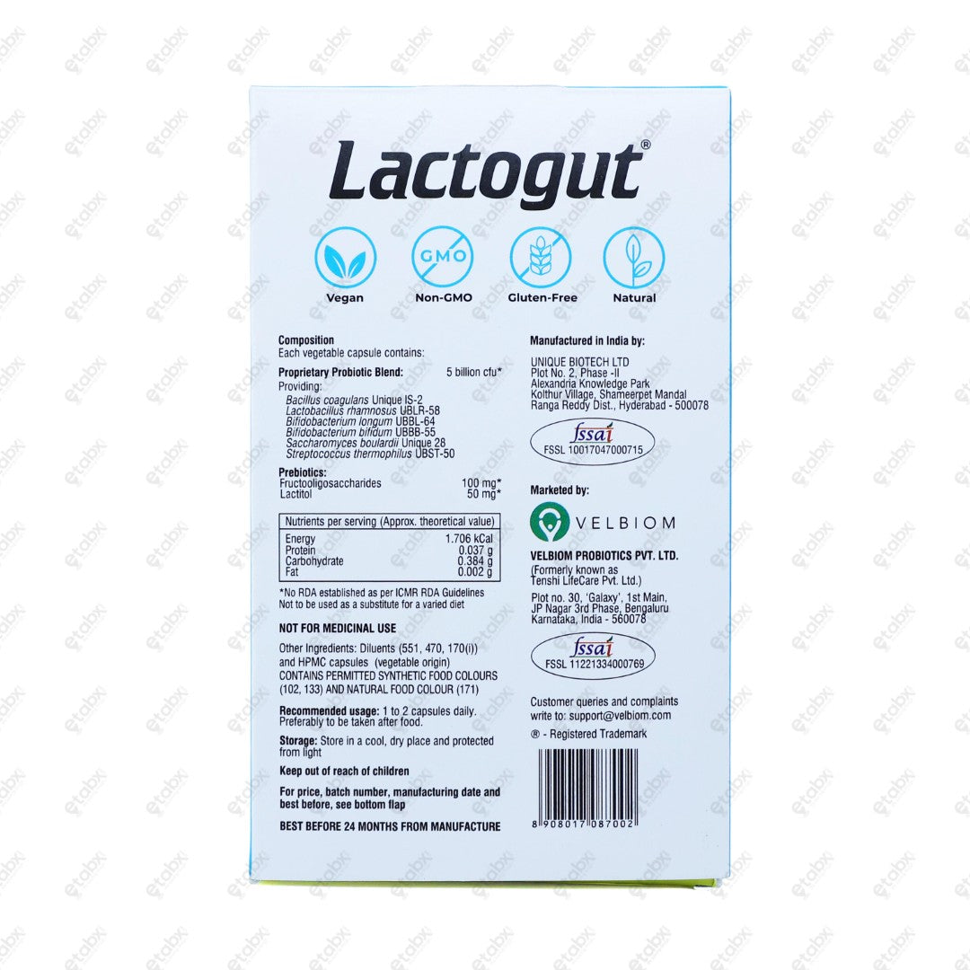 Lactogut Capsule 10s