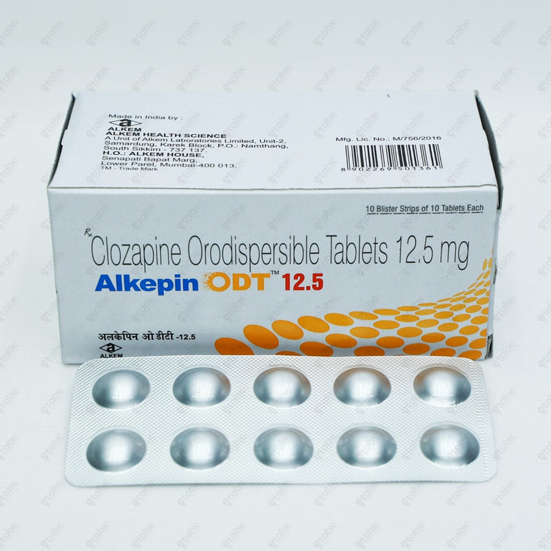 Alkepin ODT 12.5 Tablet 10's