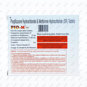 Pio M 15 Tablet 15's