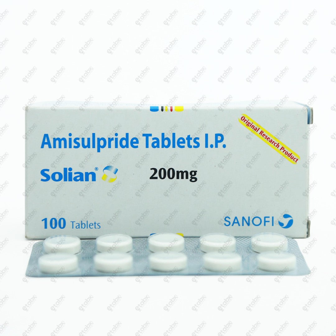Solian 200mg Tablet 10's