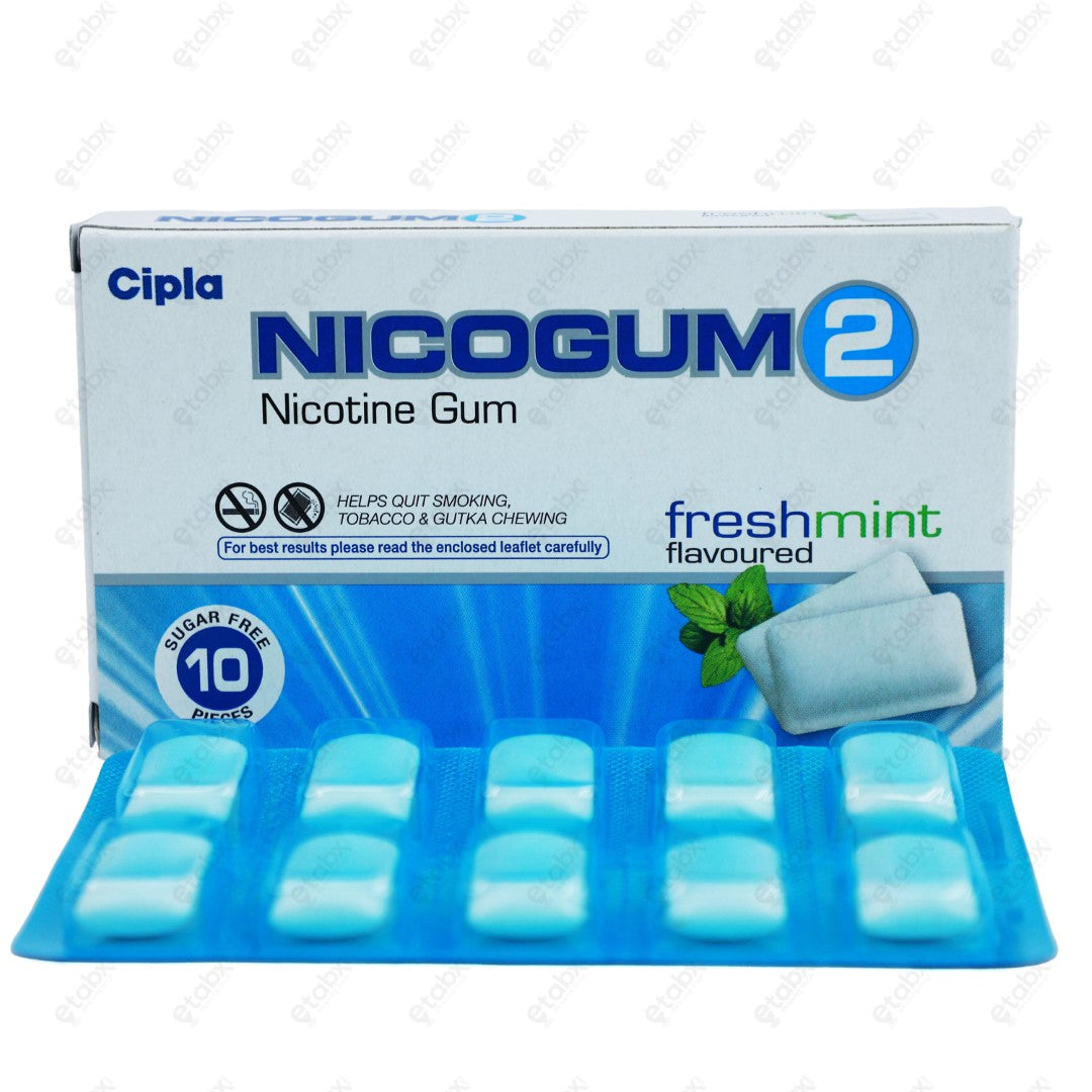 NICOGUM Freshmint 2mg Chewing Gum 12's