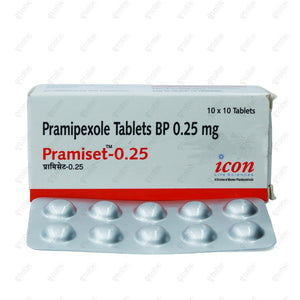 PRAMISET 0.25 Tablet 10's