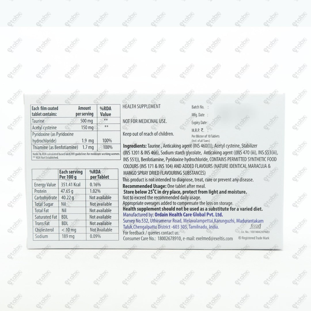 Thiamin R Tablets 10's