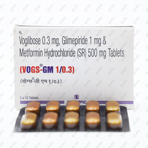 Vogs GM 1/0.3 Tablet 10's