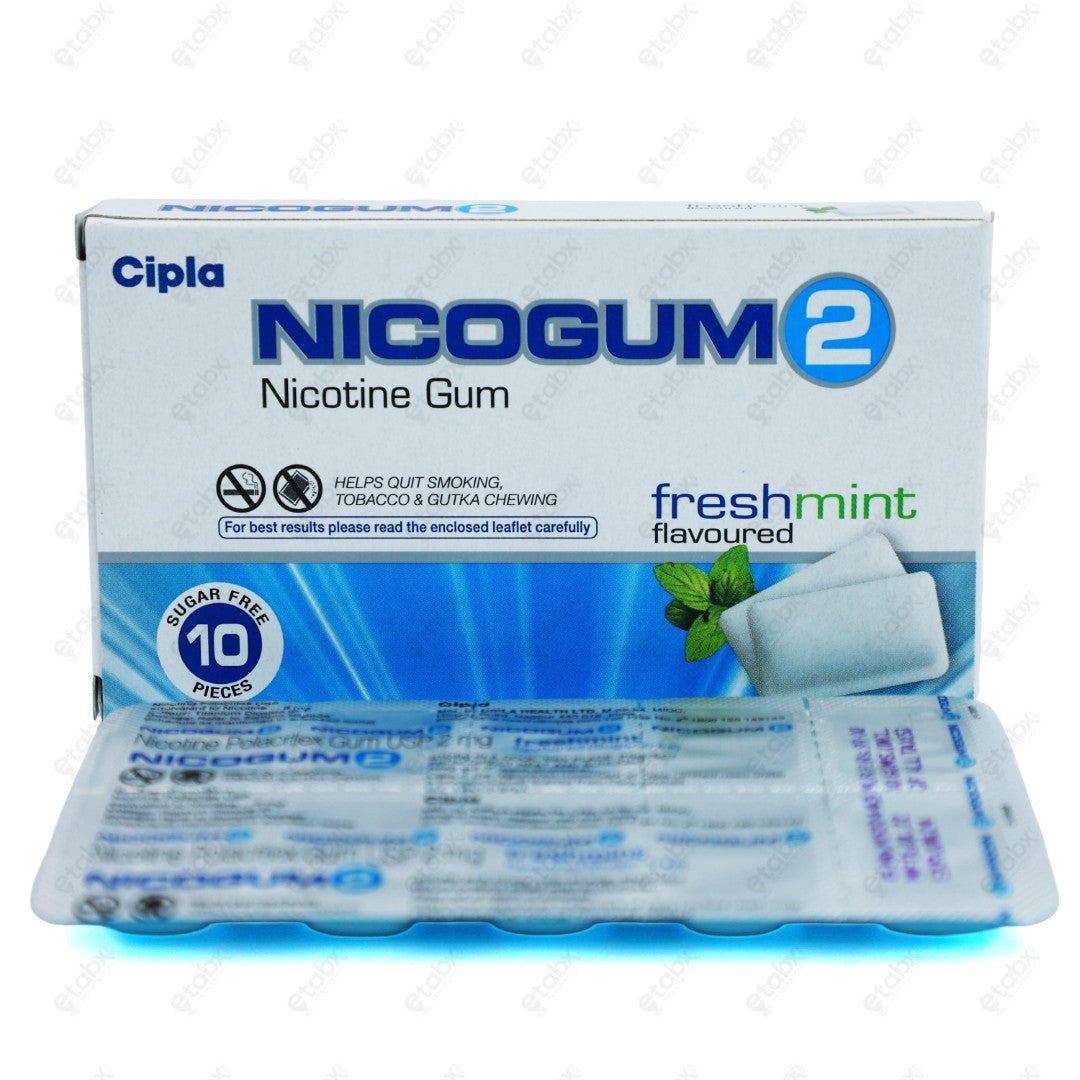 NICOGUM Freshmint 2mg Chewing Gum 12's