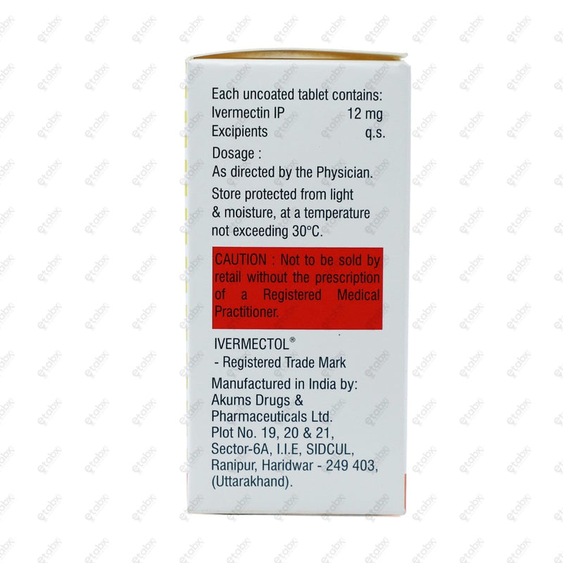 Ivermectol 12 Tablets 2's