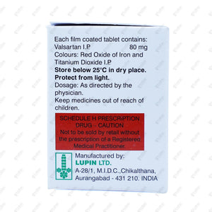 Valent 80mg Tablet 10's