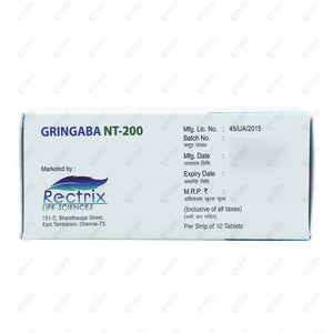 Gringaba NT 200 Tablet 10's