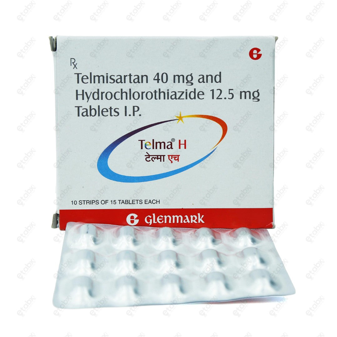 Telma H Tablet 15's