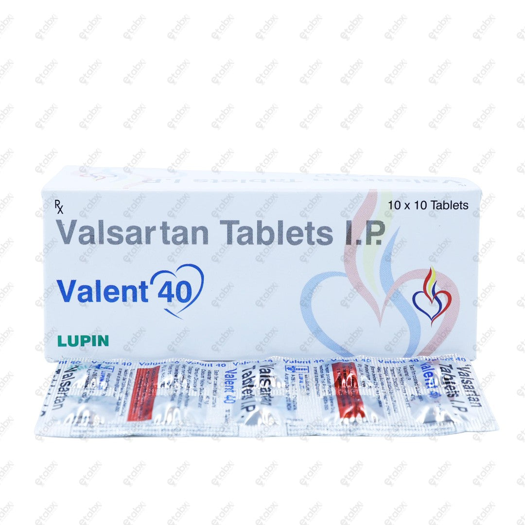 Valent 40mg Tablet 10's