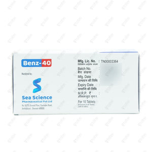 Benz 40mg Tablet 10's