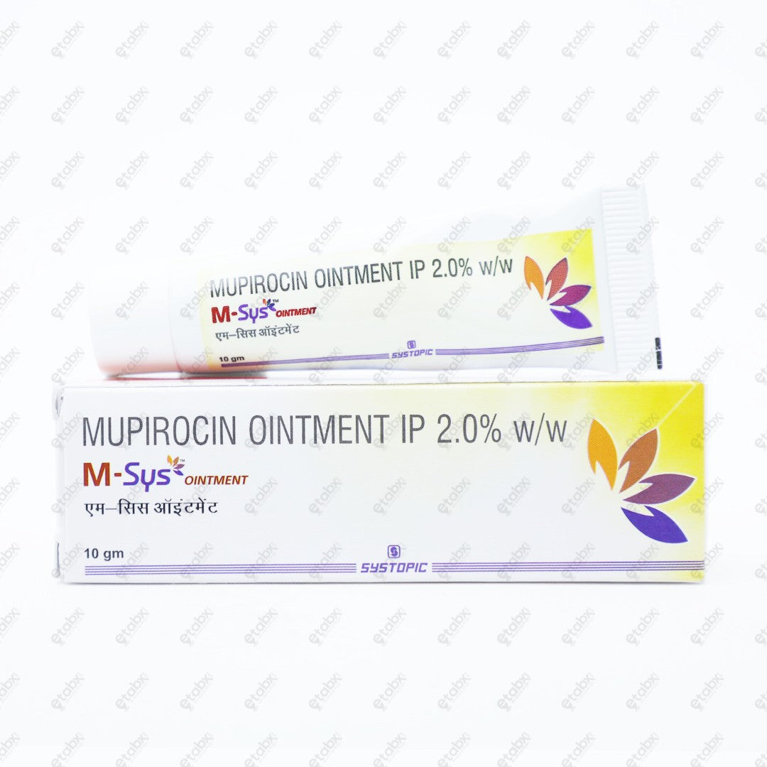 M Sys Ointment 10gm