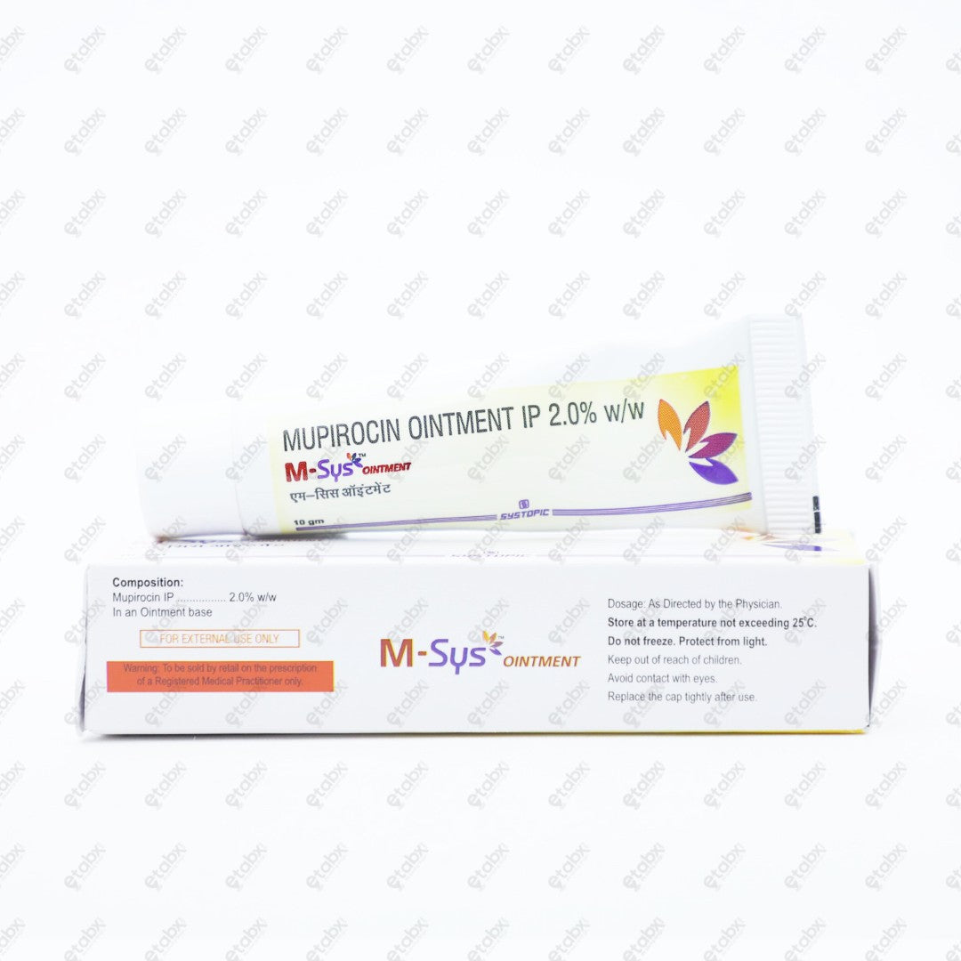 M Sys Ointment 10gm