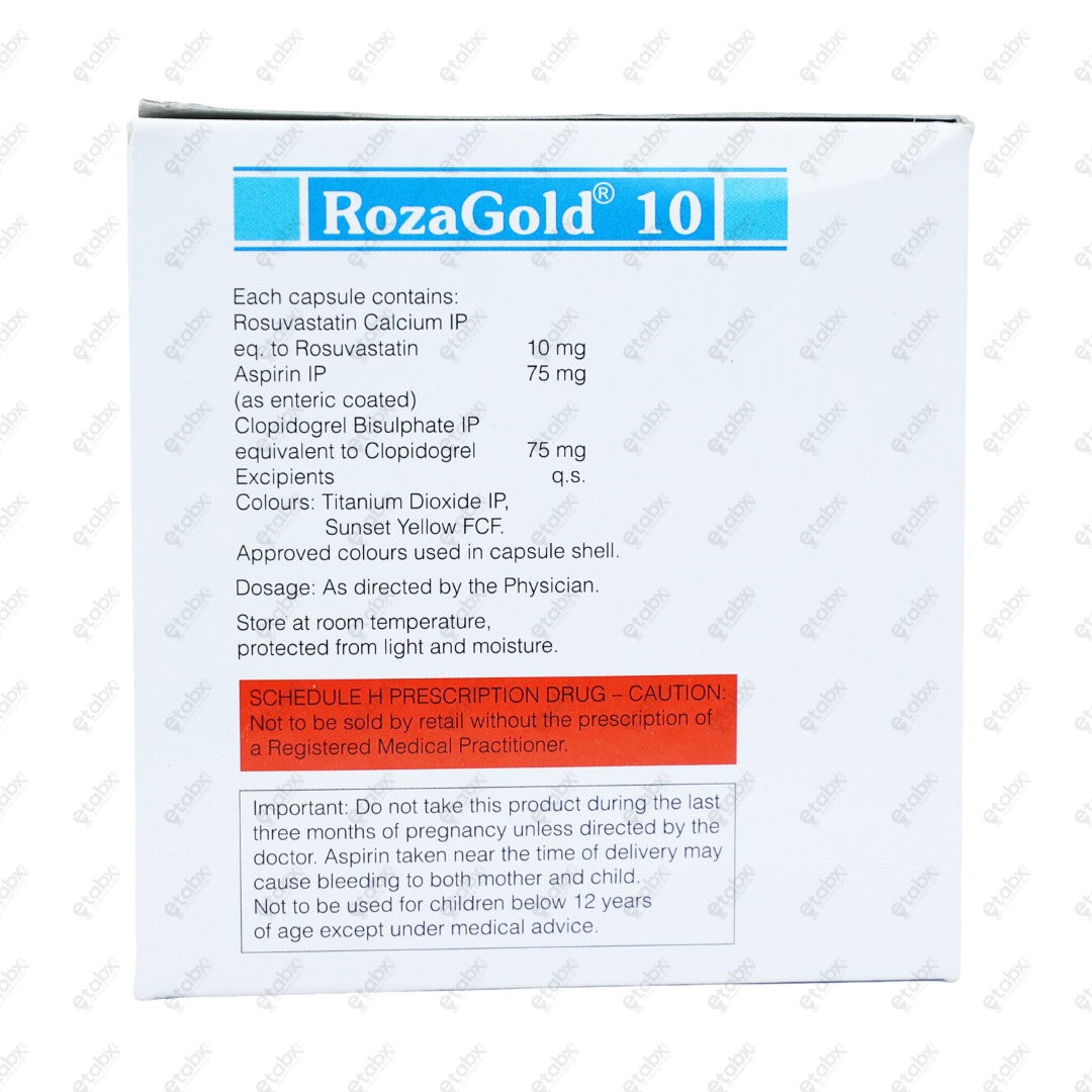 RozaGold 10 Capsules 10's