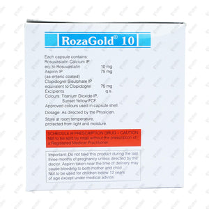 RozaGold 10 Capsules 10's