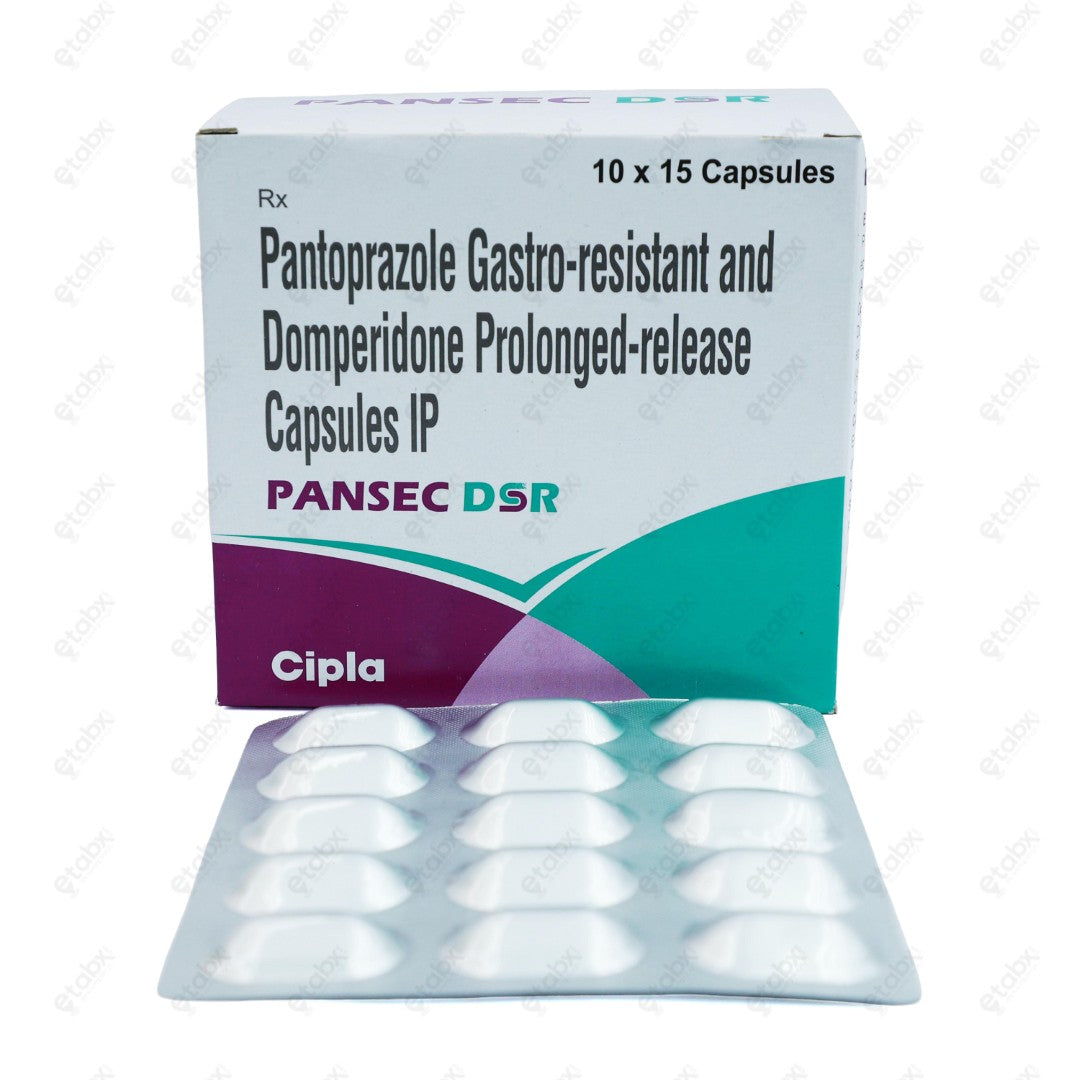 Pansec DSR Capsule 15's