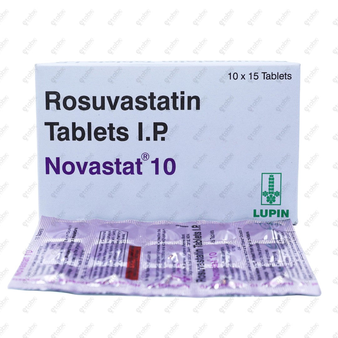 Novastat 10mg Tablet 15's