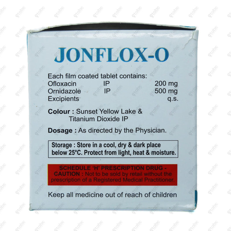 Jonflox O Tablets 10's
