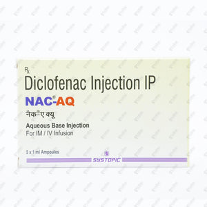 NAC AQ Injection 5x1ml